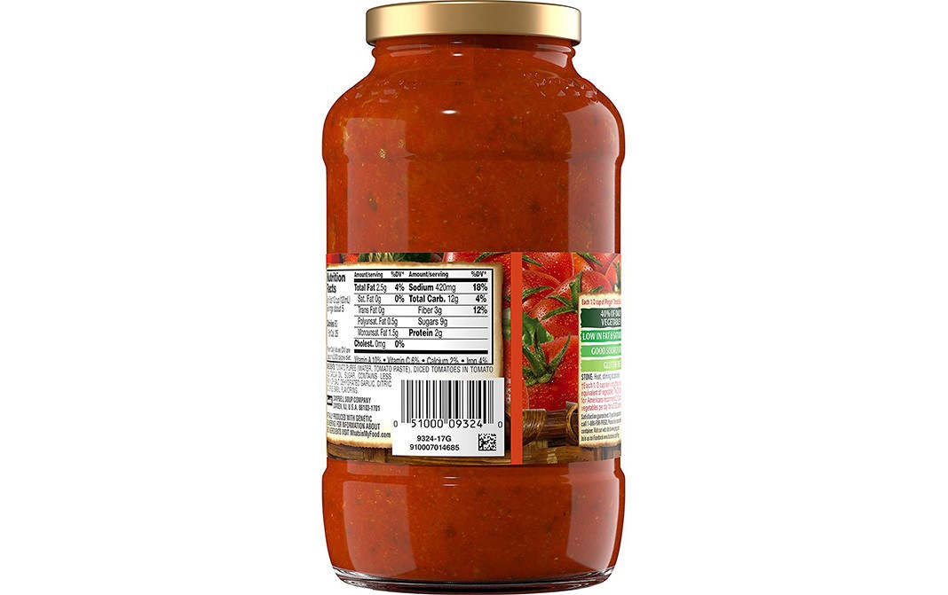 Prego Tomato Basil Garlic Italian Sauce   Glass Jar  680 grams